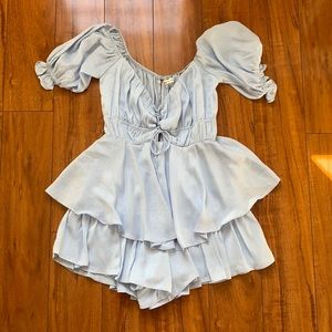 Baby Blue Romper/Dress